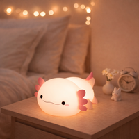 CudlyAxolotl™ – Soft Silicone Lamp 3