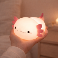 CudlyAxolotl™ – Soft Silicone Lamp 4