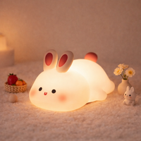 CudlyRabbit™ – Soft Silicone Lamp 1